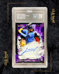 2024 Topps Finest Purple Refractor Junior Caminero RC Auto /199 TAG 10