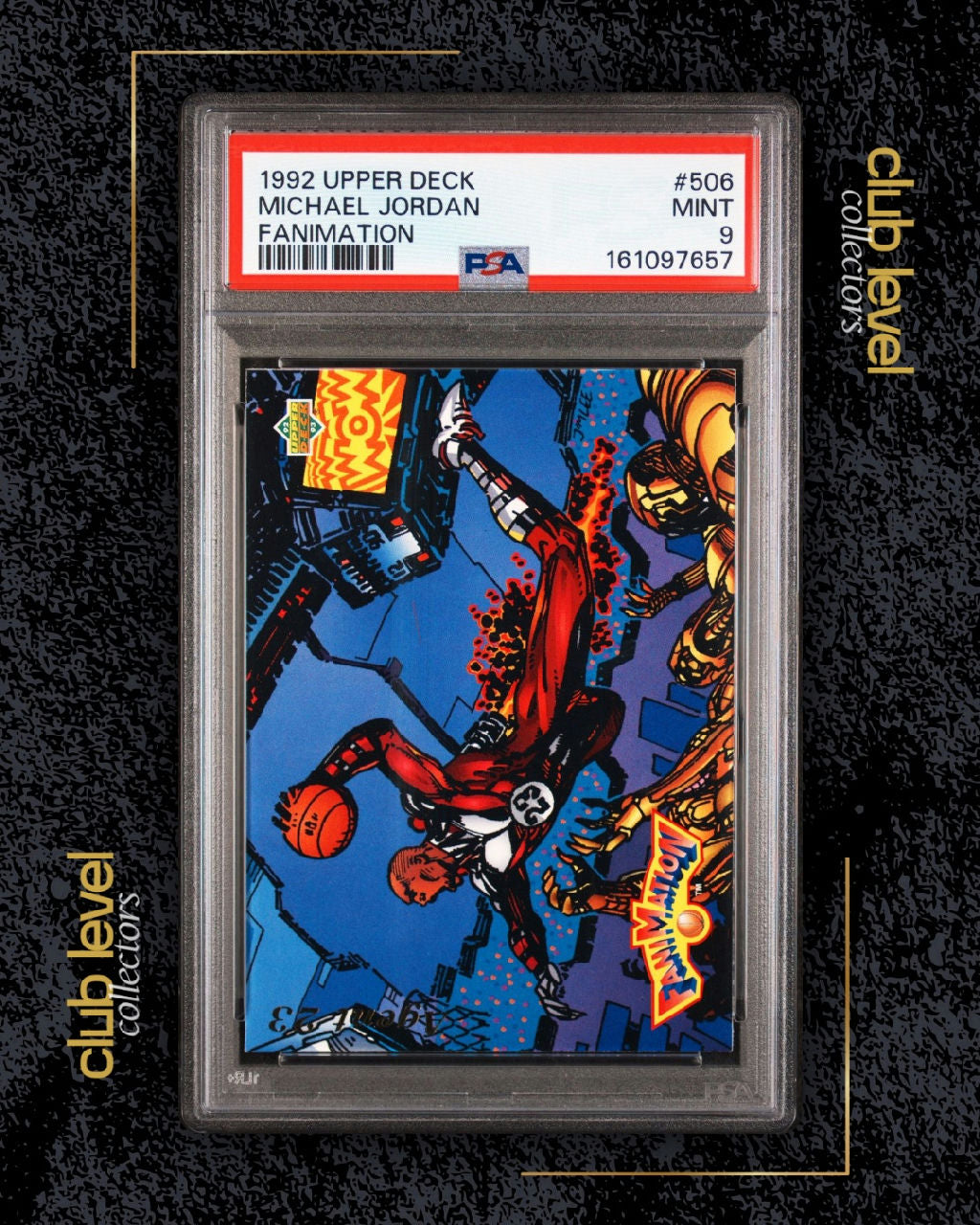 1992 Upper Deck Fanimation Michael Jordan #506 PSA 9