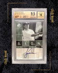 2002 Upper Deck SP Authentic Sign of the Times Tiger Woods #ST-TW Auto /400 BGS 9.5