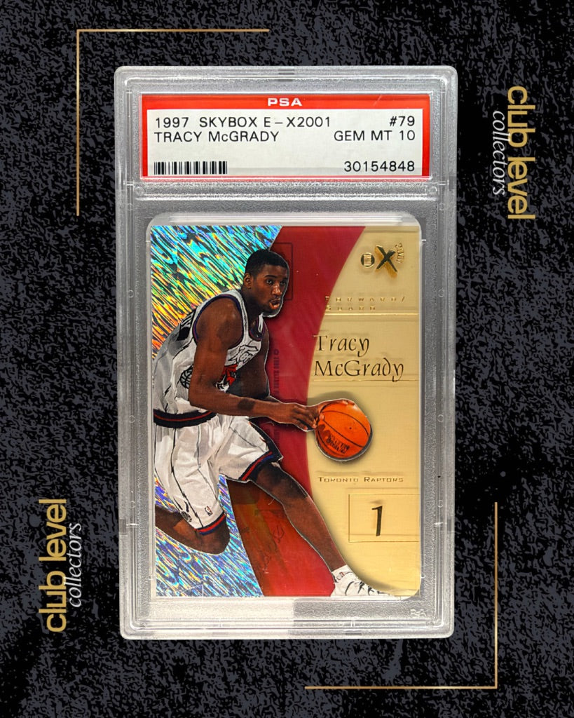 1997 Skybox E-X2001 Tracy McGrady #79 RC PSA 10