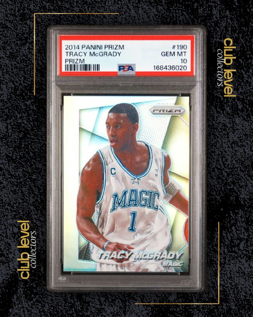 2014 Panini Prizm Silver Prizm Tracy McGrady #190 PSA 10